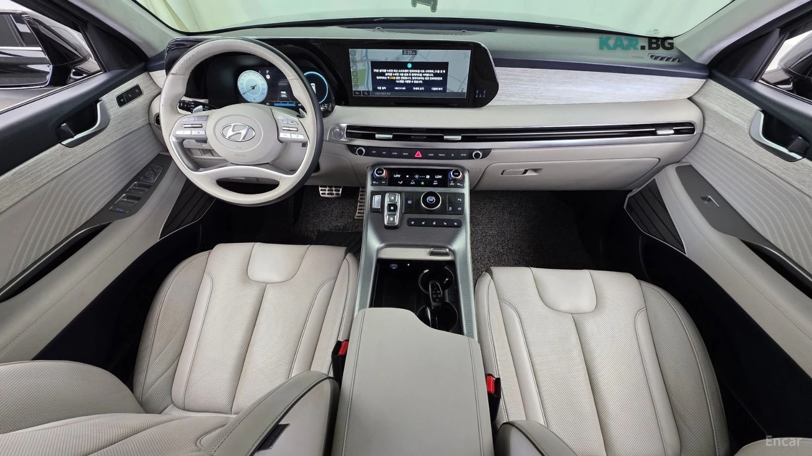 Hyundai Palisade 2.2d* 4WD* CALLIGRAPHY* ПОДГРЕВ* ОБДУХВАНЕ* 360* H, снимка 5 - Автомобили и джипове - 56258095
