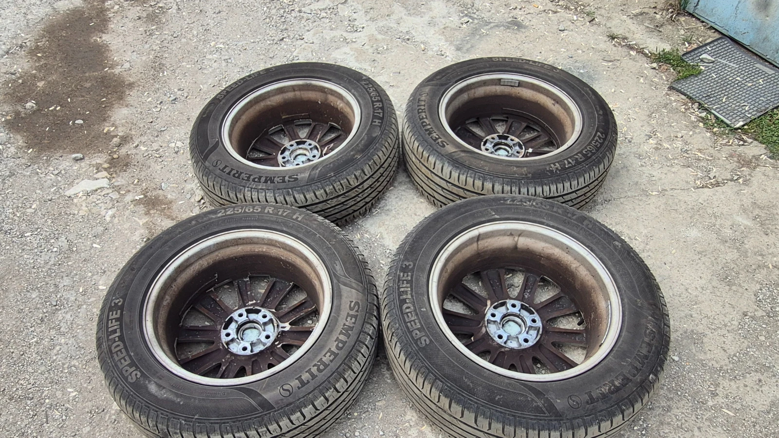Гуми с джанти Semperit 225/65R17, снимка 7 - Гуми и джанти - 53905204