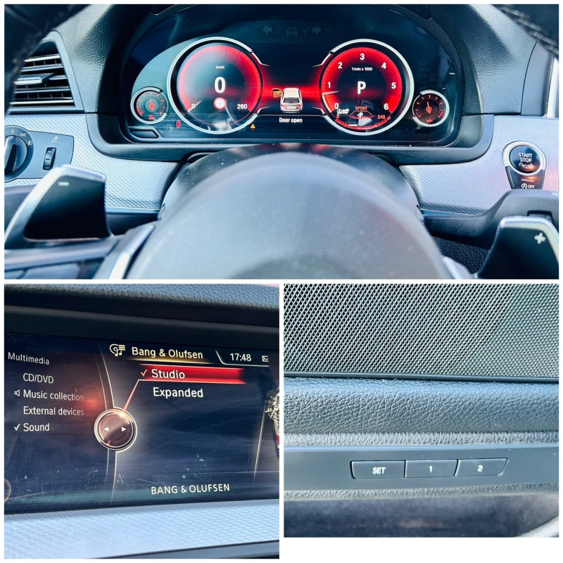 BMW 530 D/XDrice* M-Pack* HeadUP* Distr* B&O* PANO* Digita, снимка 14 - Автомобили и джипове - 52404980