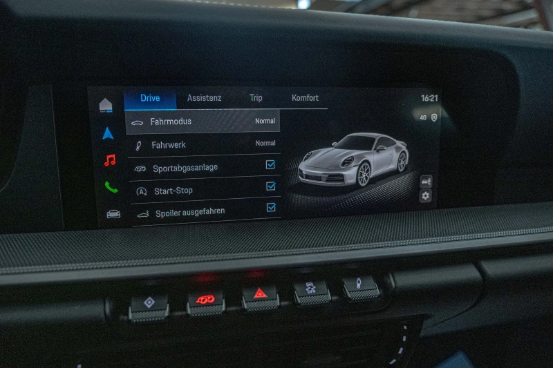 Porsche 911 992.2/PDK/BOSE/GT-Sport/PVTS/PASM/Камера 360, снимка 12 - Автомобили и джипове - 52623893