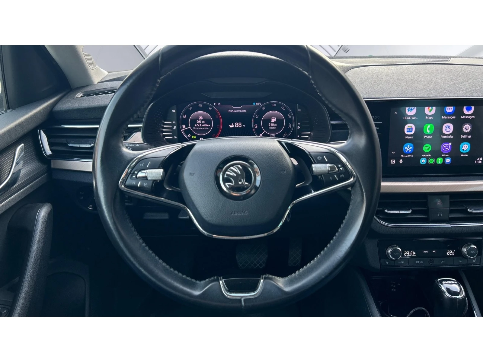 Skoda Scala 1.6 TDi DSG , Месечна вноска от 199  , снимка 14 - Автомобили и джипове - 54760814