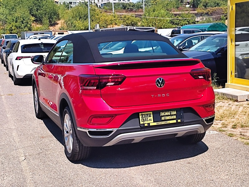 VW T-Roc 1.5 TSI CABRIOSTYLE + LED Plus, снимка 4 - Автомобили и джипове - 46780670