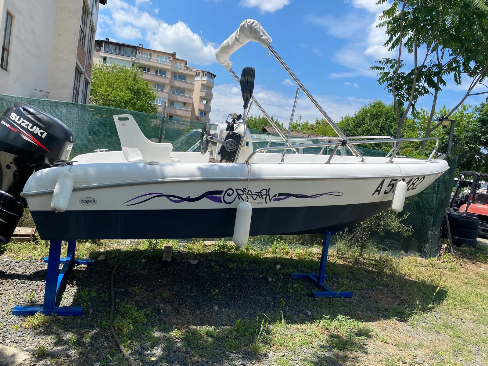 Моторна яхта Capelli 450 fish, снимка 7 - Воден транспорт - 56732922