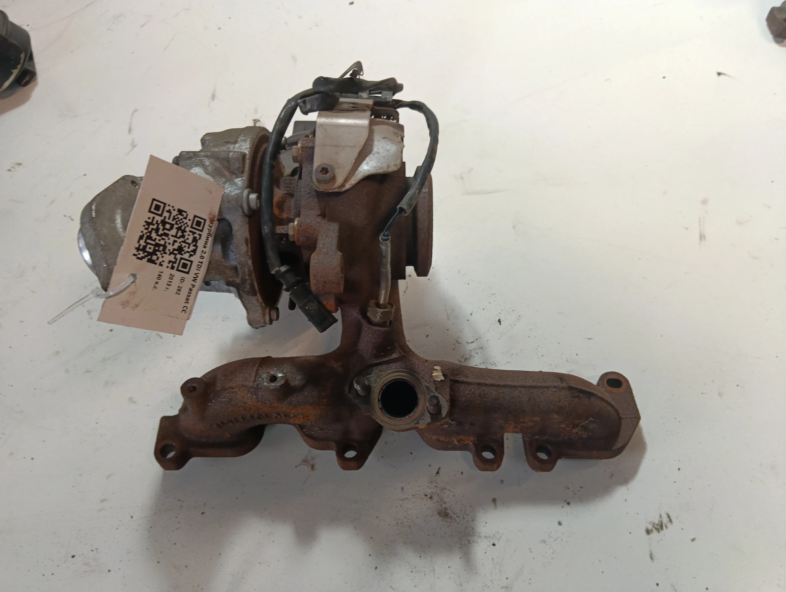 турбина 2.0 TDI VW Passat CC