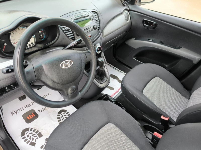 Hyundai I10 1, 1i-80k.c.BEPИГА, EBPO 5B, снимка 10 - Автомобили и джипове - 48226713