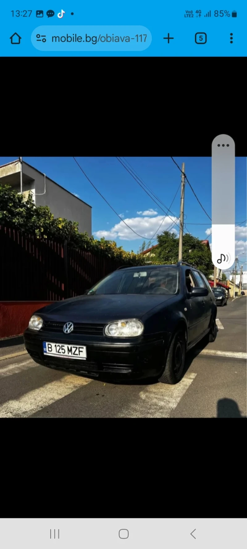 VW Golf 2.0 метан, снимка 2 - Автомобили и джипове - 53583415