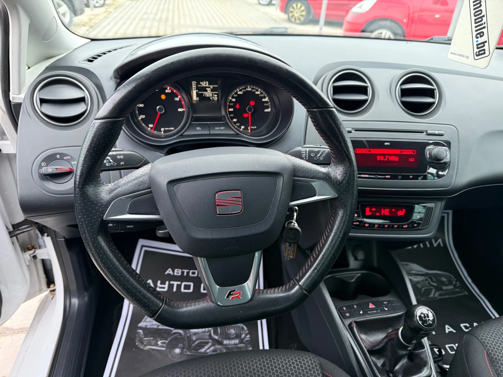 Seat Ibiza 1.2* Ксенон* Топ* Клима* FR* Нов внос* Реален*  | Mobile.bg — изображение 14