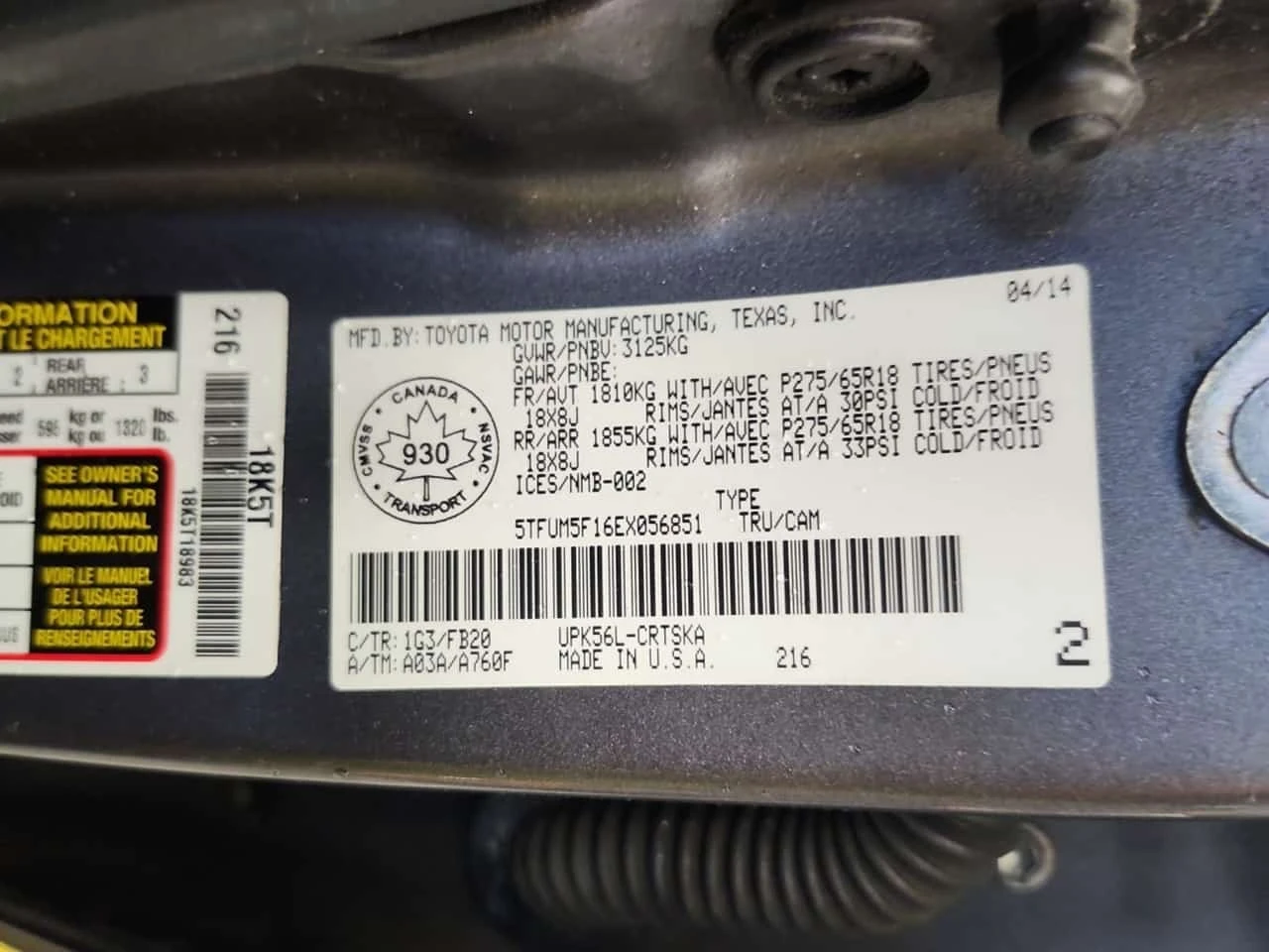 Toyota Tundra 4.6 V8 * 4wd Double SR Crew Cab Std Bed * Carfax * | Mobile.bg � ����������� 14