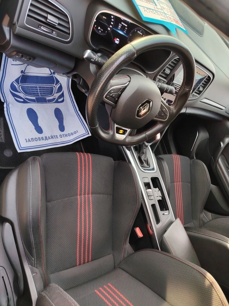 Renault Megane 1.5 DCI R.S LINE, снимка 10 - Автомобили и джипове - 52699972