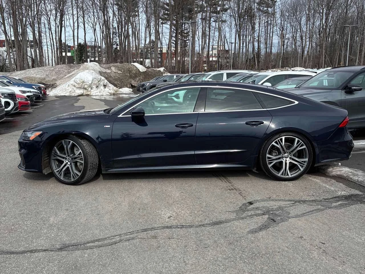 Audi A7 Technik/ДИСТРОНИК/360/ОБДУХВАНЕ/ПАНО/ВТОРИ ГУМИ, снимка 3 - Автомобили и джипове - 54034475