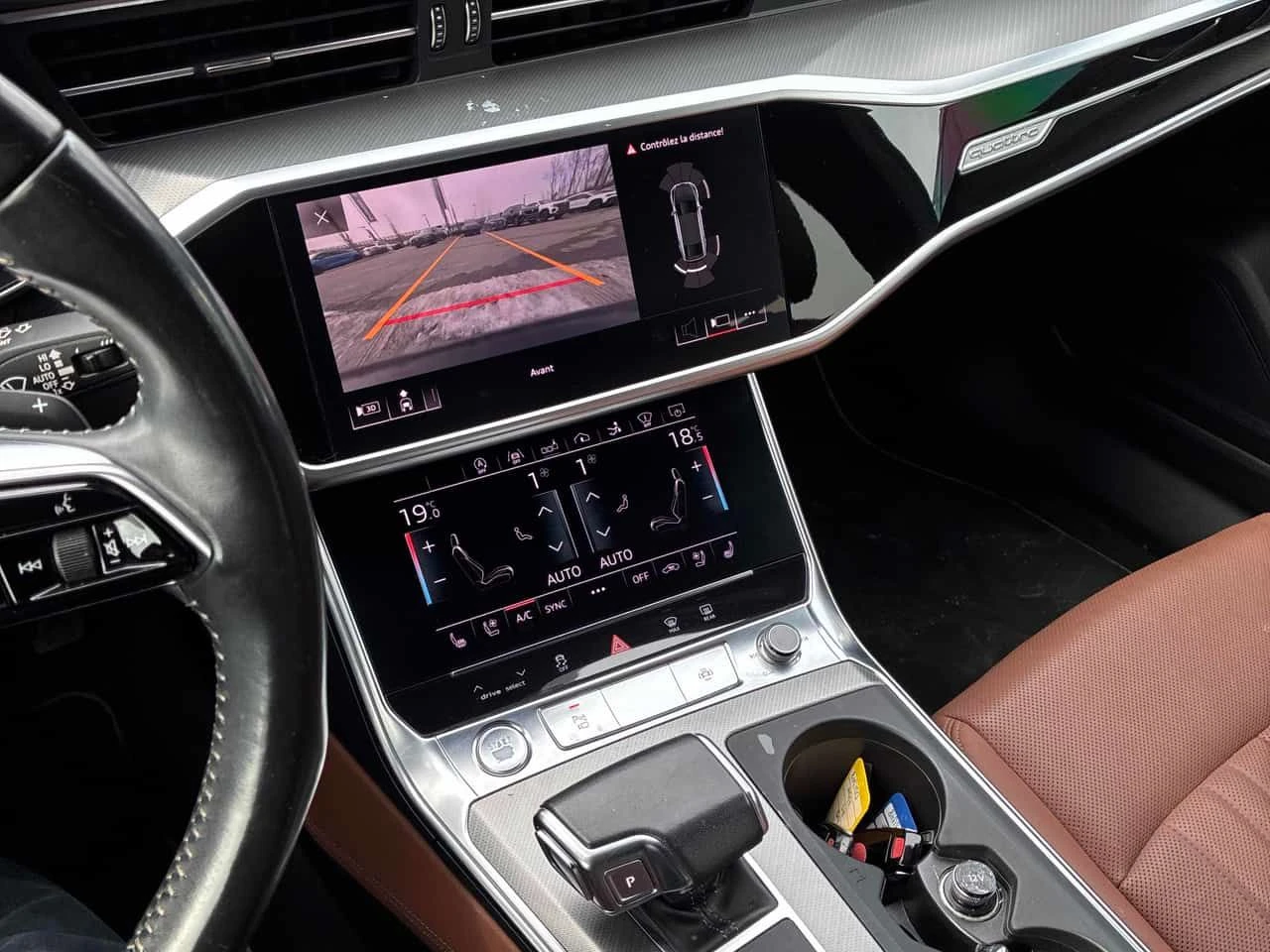 Audi A7 Technik/ДИСТРОНИК/360/ОБДУХВАНЕ/ПАНО/ВТОРИ ГУМИ, снимка 9 - Автомобили и джипове - 54034475