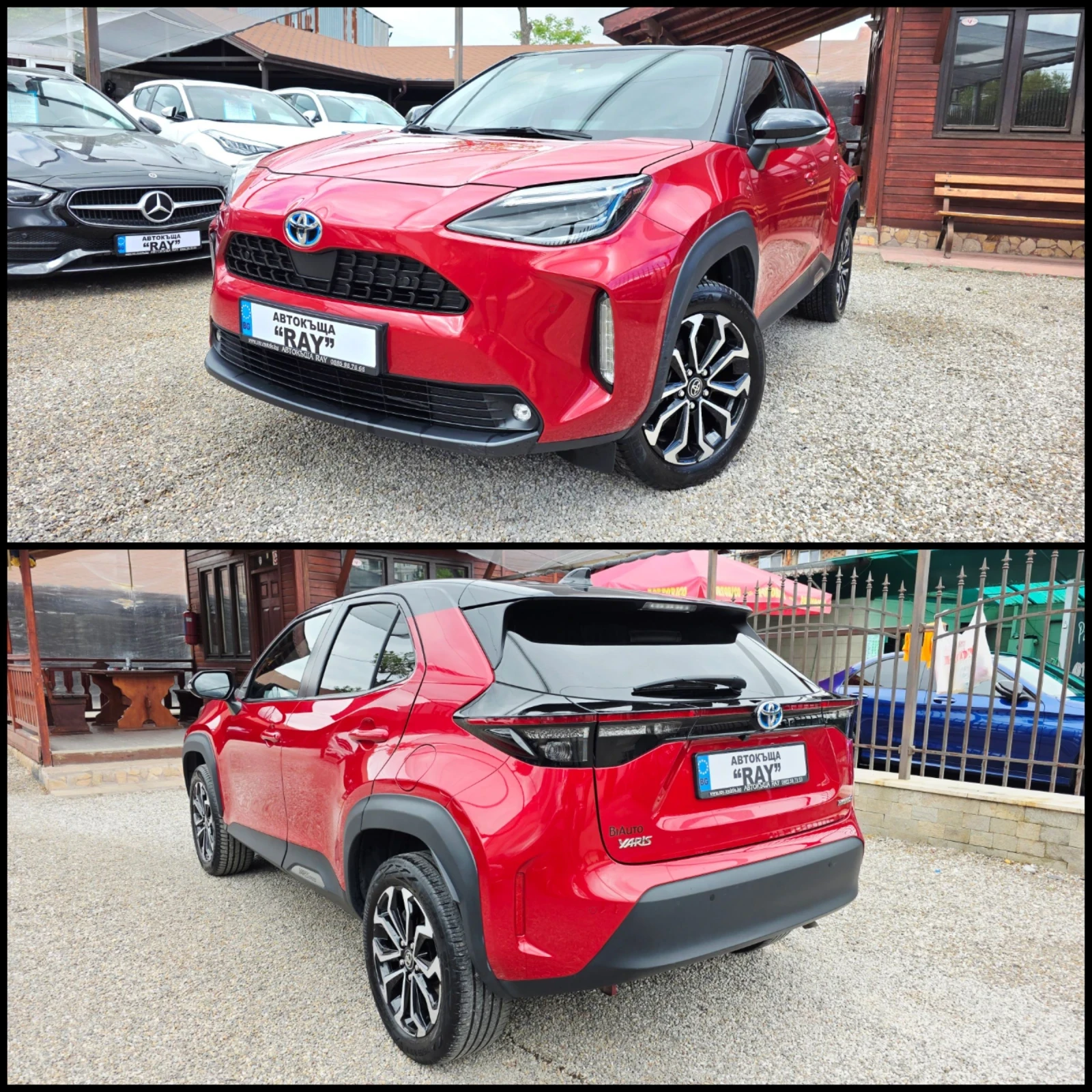 Toyota Yaris Cross 1.5/HYBRID/STYLE/DISTRONIC/LINE-ASSIST/ГАРАНЦИЯ/, снимка 3 - Автомобили и джипове - 54591489