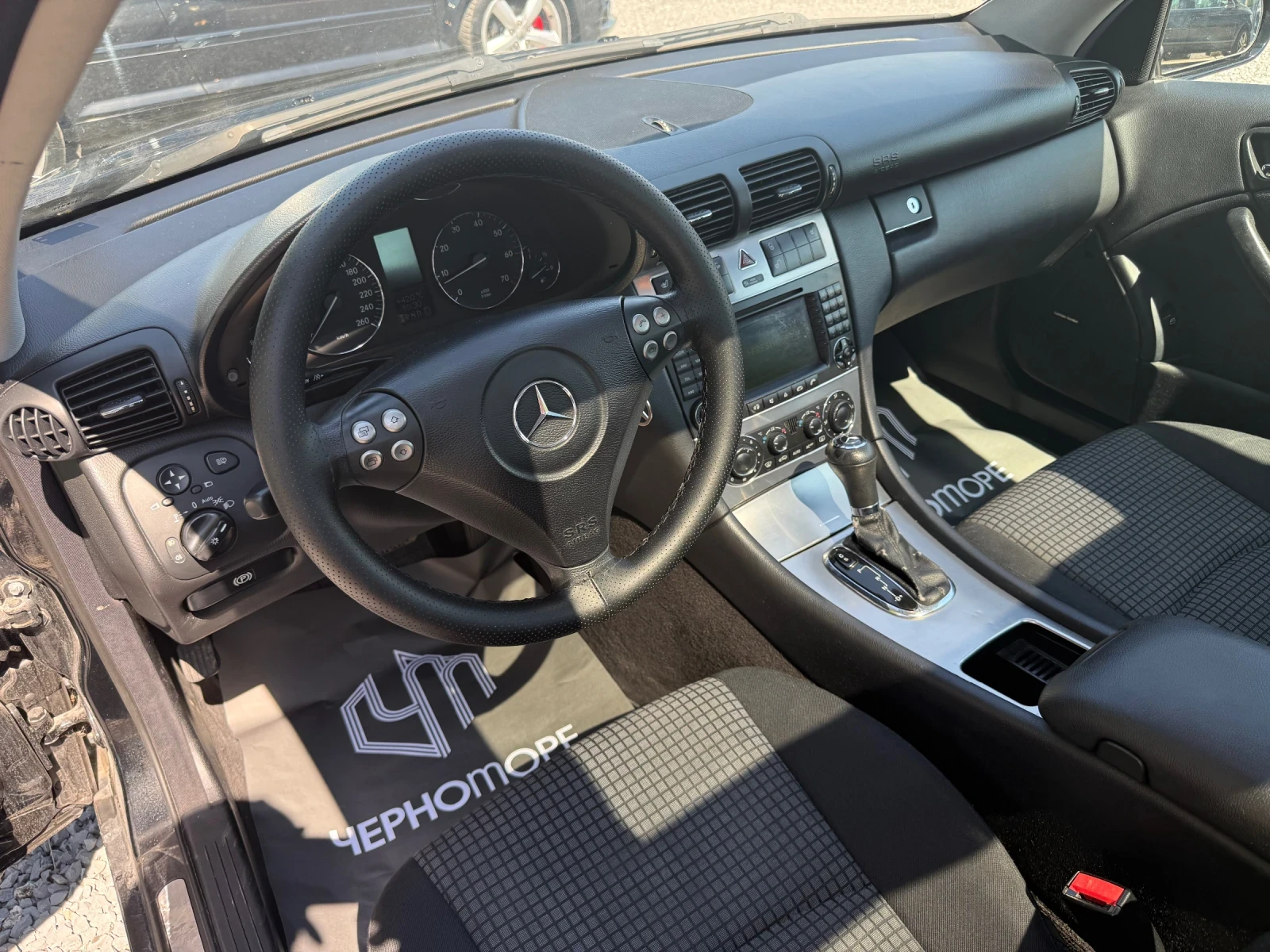 Mercedes-Benz C 200 Sport Coupe Kompressor Gas automatic  , снимка 13 - Автомобили и джипове - 55049496
