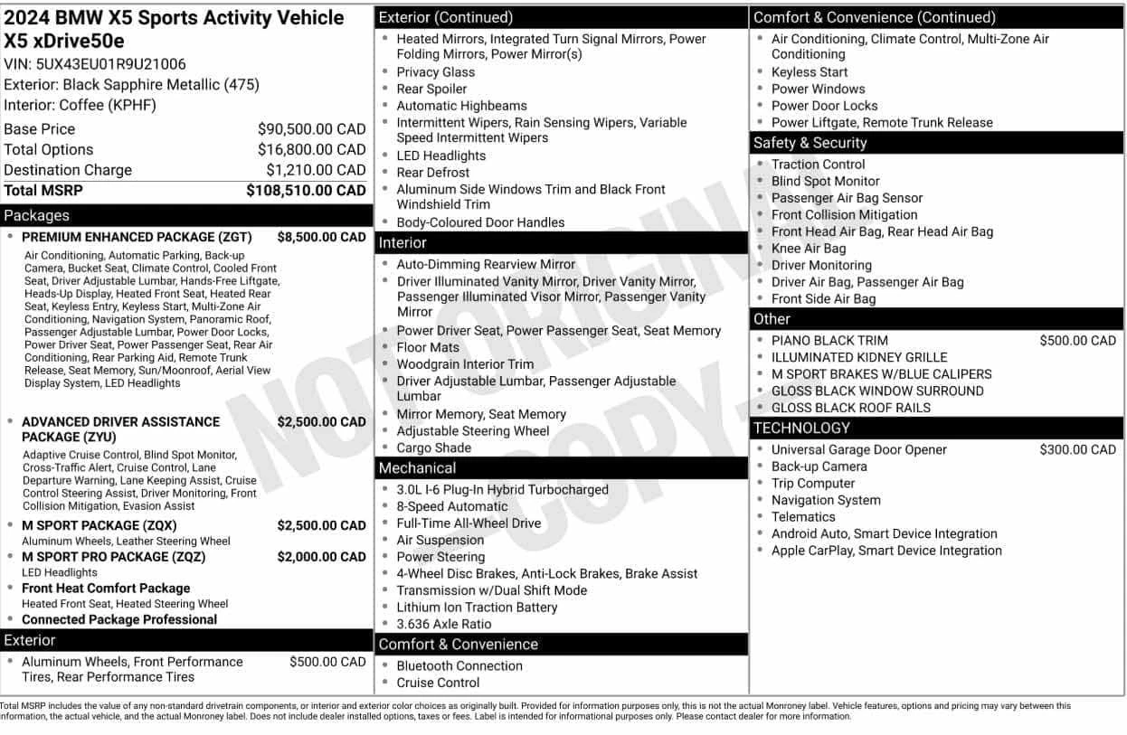 BMW X5 50e| DISTRONIC| 360| HAR/KAR| HUD + ГУМИ С ДЖАНТИ, снимка 15 - Автомобили и джипове - 54017773