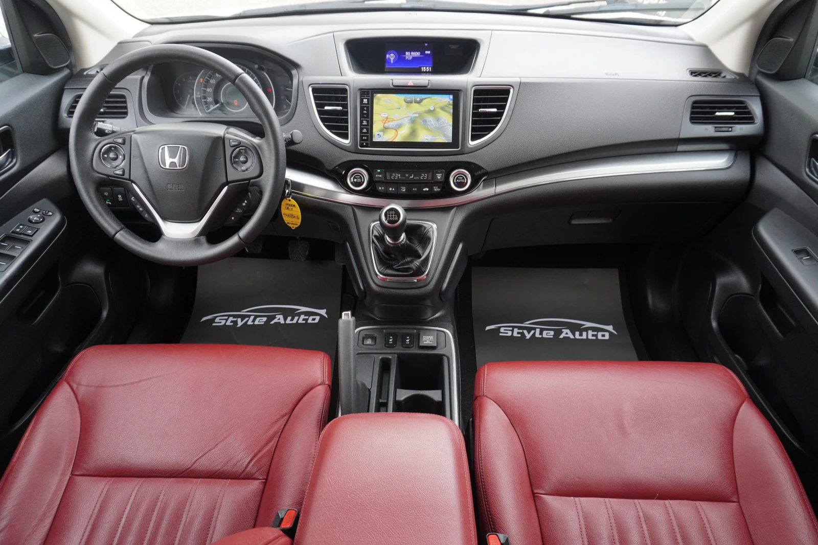 Honda Cr-v 1.6 i-DTEC AWD, NAVI, КОЖА, БЯЛА ПЕРЛА, снимка 10 - Автомобили и джипове - 54122882