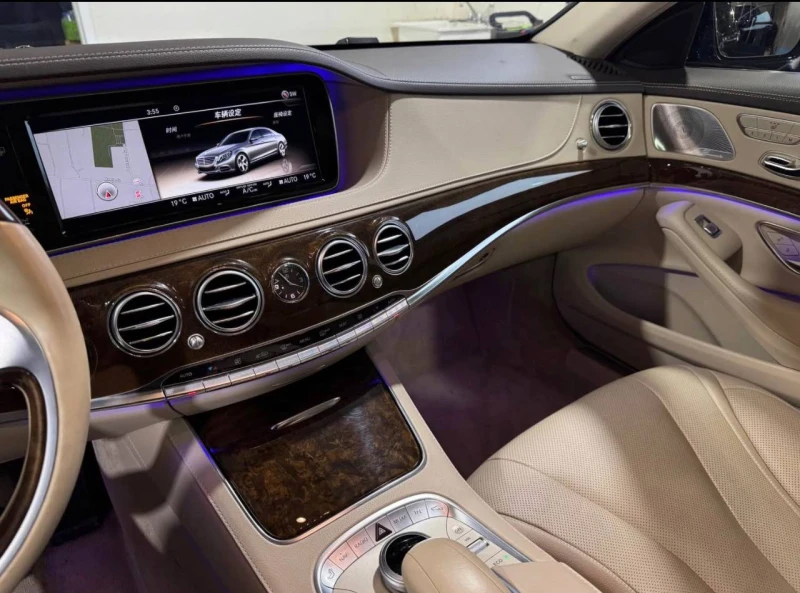 Mercedes-Benz S 550 4MATIC* BURMESTER* ПОДГРЕВ* КАМЕРА* AMBIENT, снимка 7 - Автомобили и джипове - 53515180