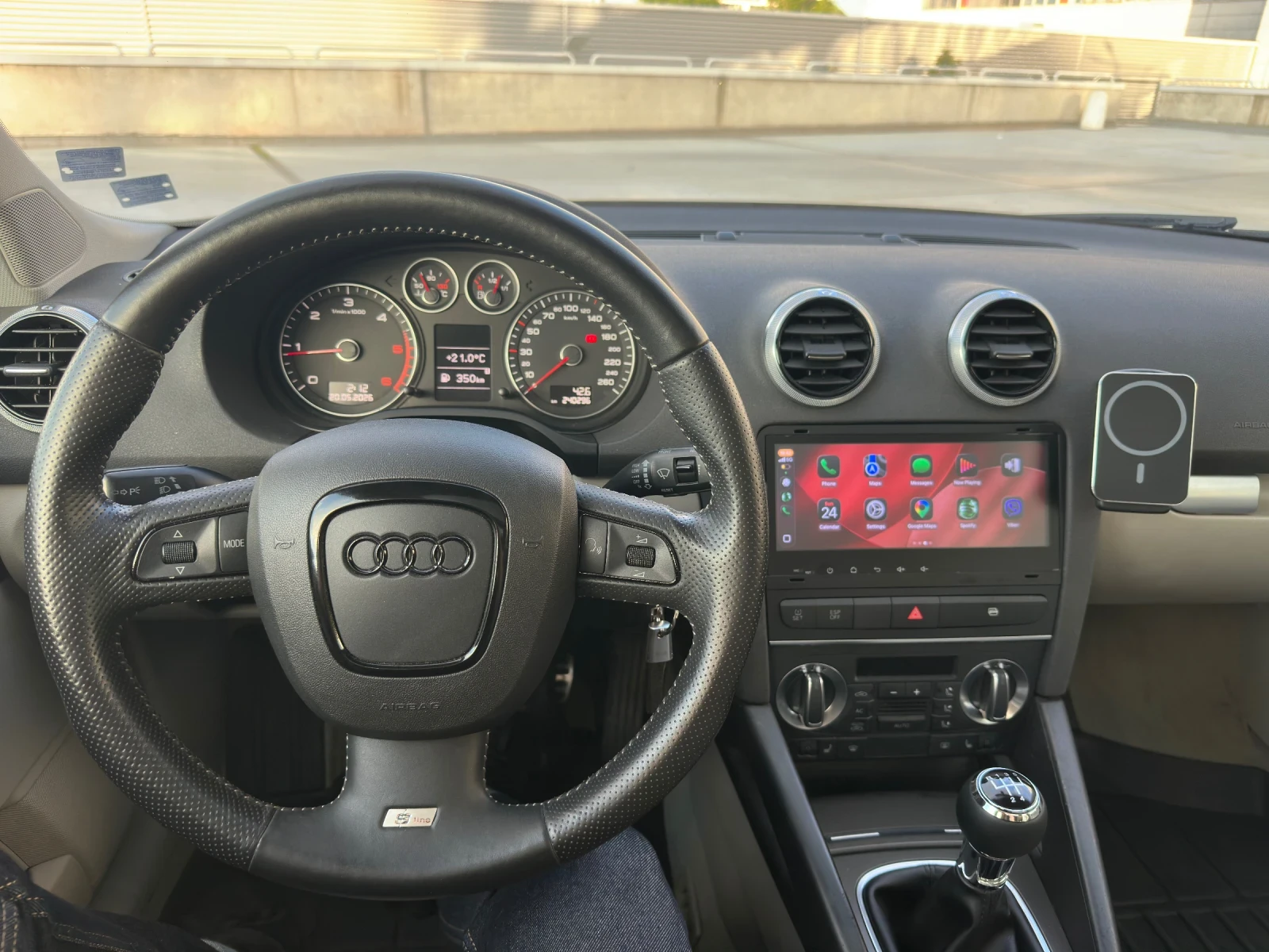 Audi A3 1.9TDI* S-Line* LED* PANO* CARPLAY* , снимка 10 - Автомобили и джипове - 55054805