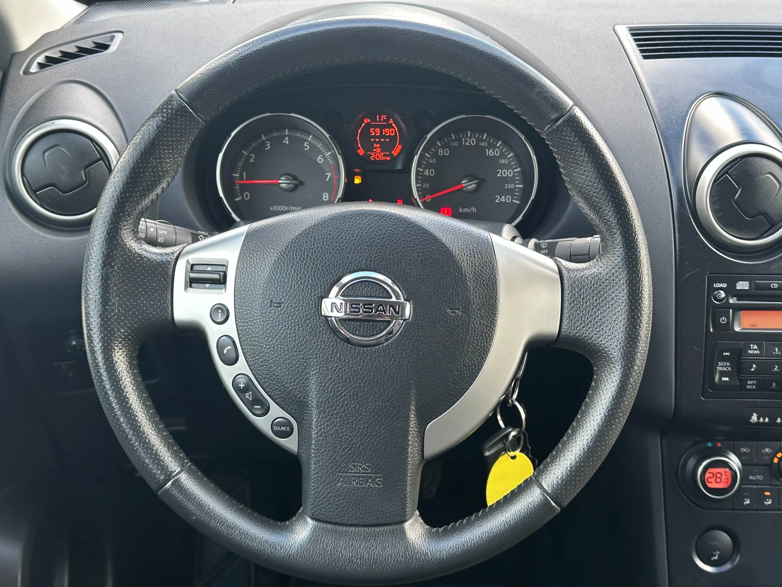 Nissan Qashqai 1.6i-114k.s-59000km!!!EURO4-5ск.-КЛИМАТРОНИК-PDC - изображение 9