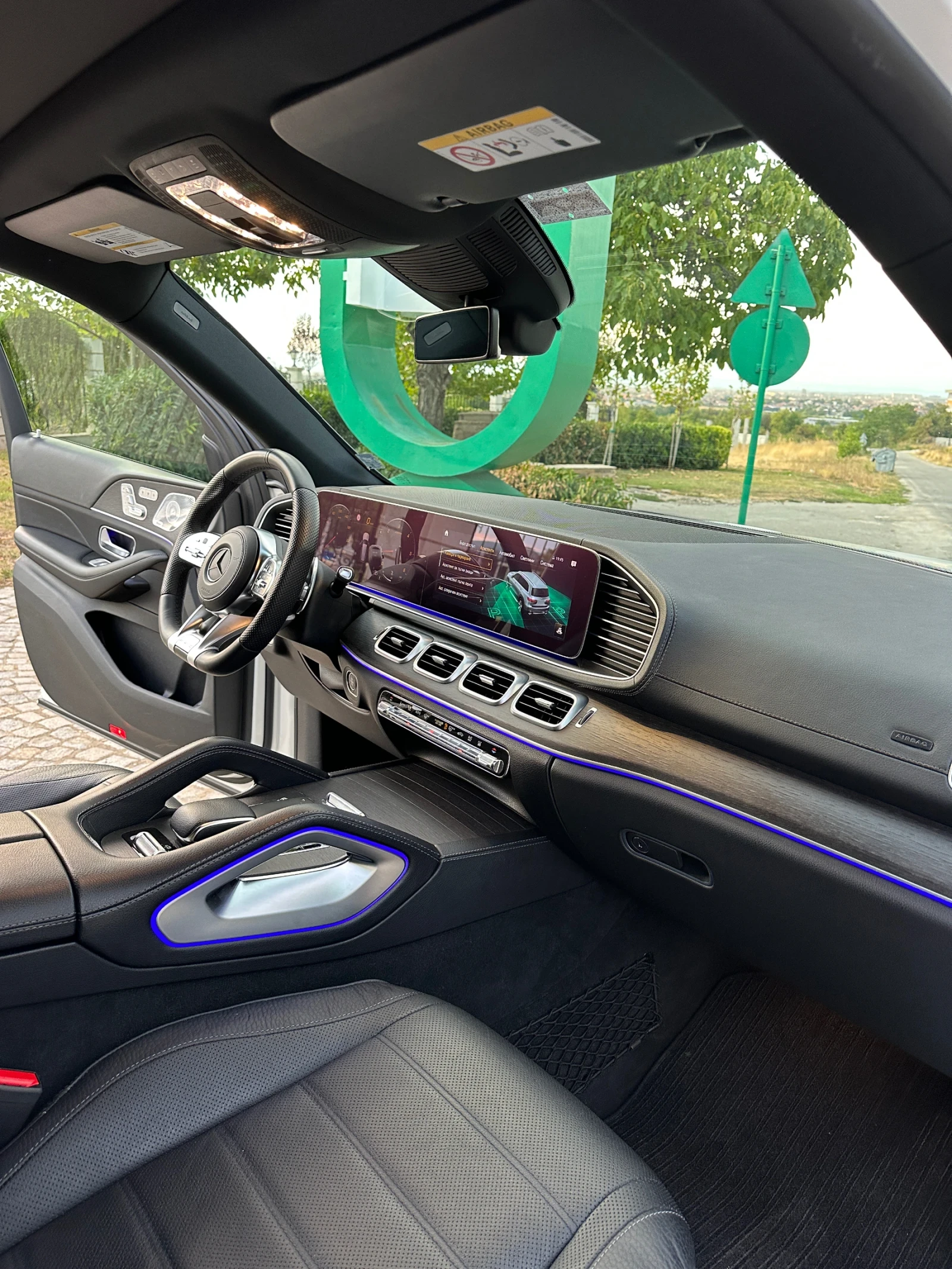 Mercedes-Benz GLS 400d AMG* Burmeister* PRESIDENT* ЛИЗИНГ* УНИКАТ, снимка 9 - Автомобили и джипове - 55409704
