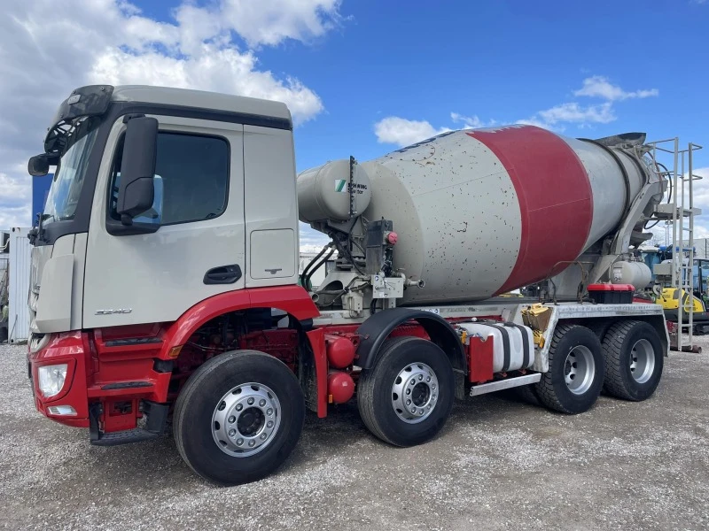 Бетон миксер Mercedes Arocs 3240 , снимка 11 - Индустриална техника - 44939611