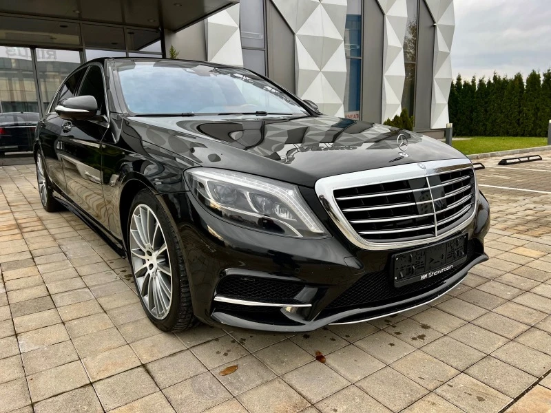 Mercedes-Benz S 350 AMG-4MATIC-LONG-3TV-BUSINESS-CLAS-BURMESTER-KEY-GO, снимка 3 - Автомобили и джипове - 43251164