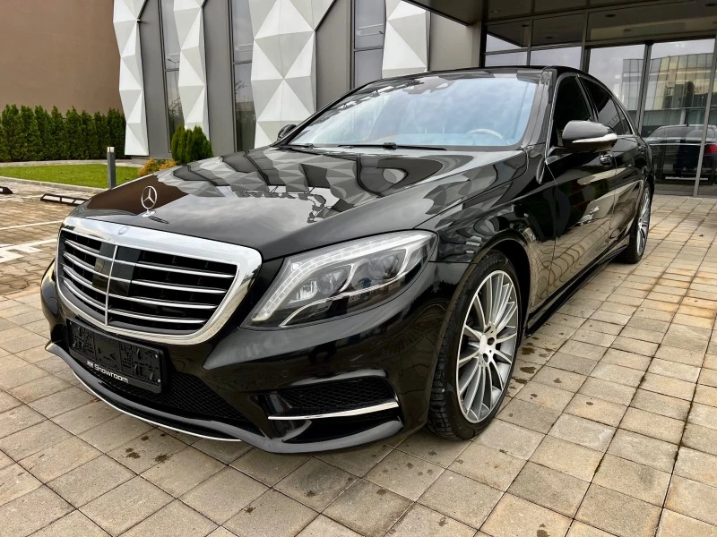 Mercedes-Benz S 350 AMG-4MATIC-LONG-3TV-BUSINESS-CLAS-BURMESTER-KEY-GO, снимка 1 - Автомобили и джипове - 43251164