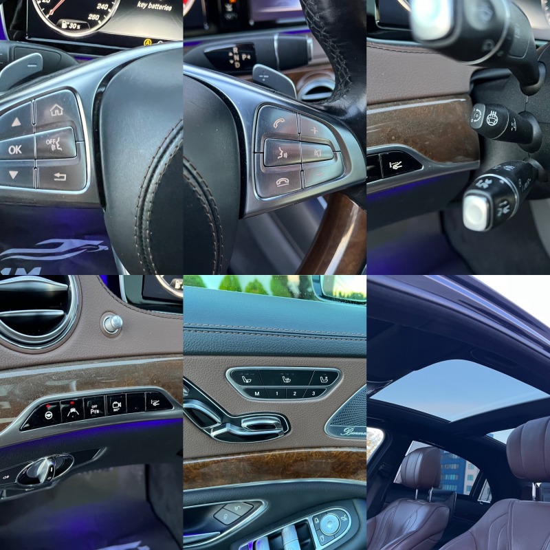 Mercedes-Benz S 350 AMG-4MATIC-LONG-3TV-BUSINESS-CLAS-BURMESTER-KEY-GO, снимка 14 - Автомобили и джипове - 43251164