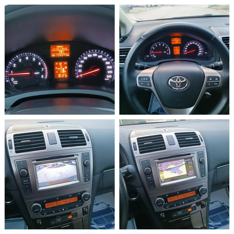 Toyota Avensis 2.0i-152кс-ШВЕЙЦАРИЯ-РЪЧКА-6ск-KEYLESS-NAVI, снимка 16 - Автомобили и джипове - 51955363