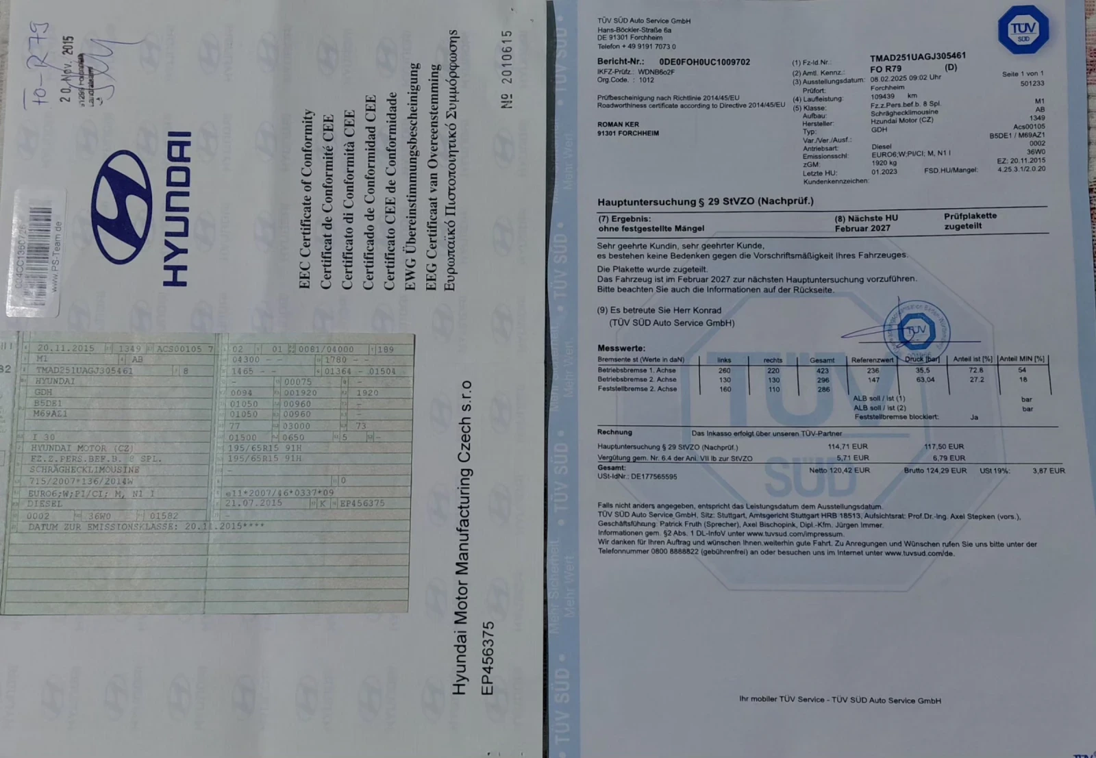 Hyundai I30 1.6D 110k.c., euro 6, Germany  | Mobile.bg � ����������� 16