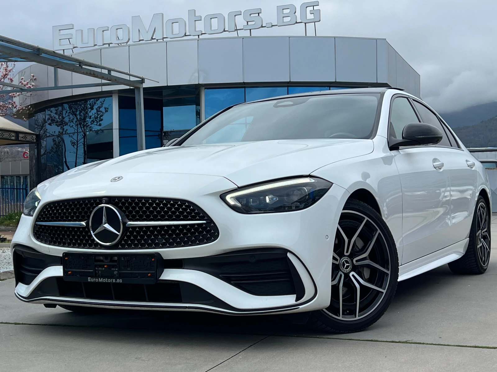 Mercedes-Benz C 300 d, 9G, AMGLINE, NIGHT, PANO, CAM-360, MEMORY, KEY, | Mobile.bg � ����������� 1