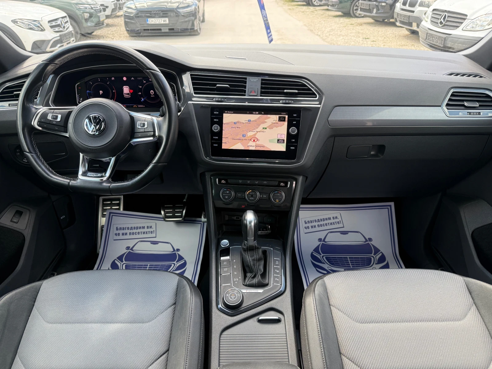VW Tiguan 2.0TDI - 150к.с. - 4MOTION - R-LINE, снимка 13 - Автомобили и джипове - 54148443
