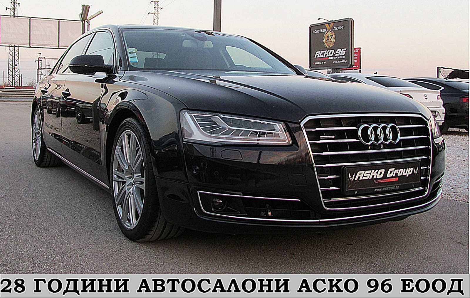 Audi A8 LONG/2xTV/PANORAMA/БИЗНЕС КЛАСА СОБСТВЕН ЛИЗИНГ - изображение 3