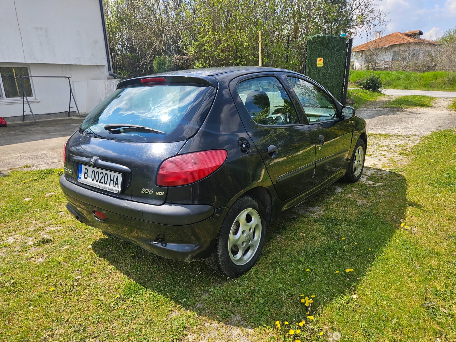 Peugeot 206 1.4 HDI, снимка 7 - Автомобили и джипове - 54359489