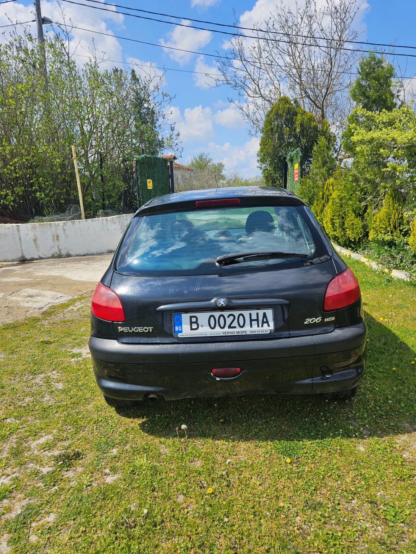 Peugeot 206 1.4 HDI, снимка 6 - Автомобили и джипове - 54359489