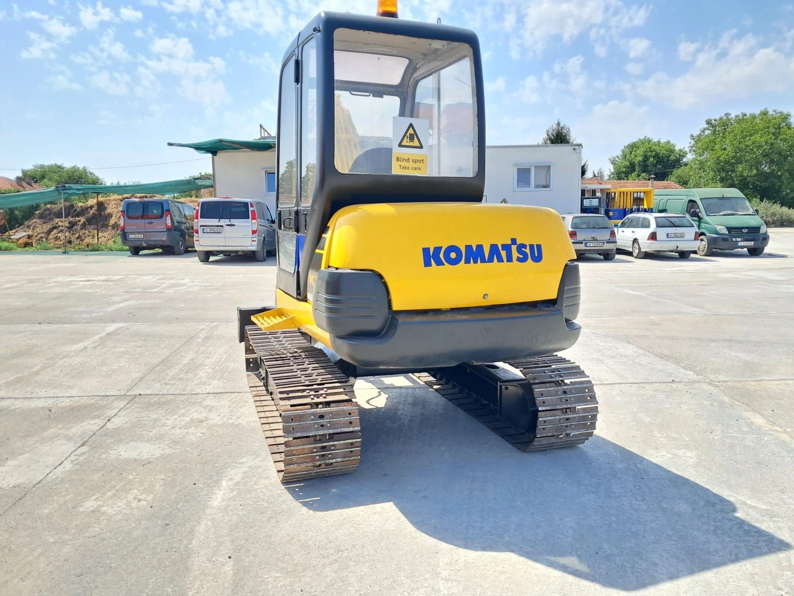 Багер Komatsu PC 50 - изображение 3