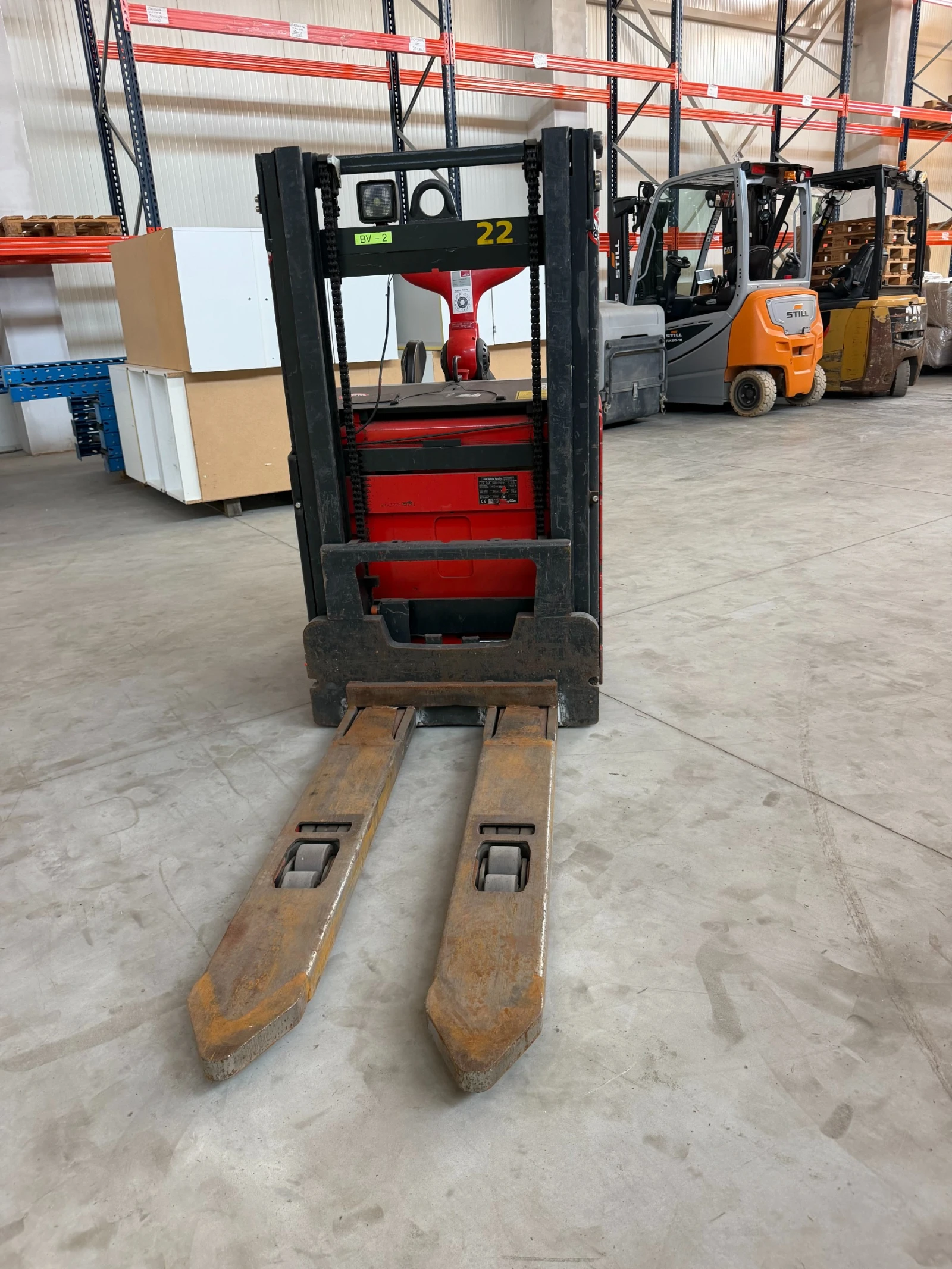 Електрокар Linde L14, снимка 3 - Индустриална техника - 55697228