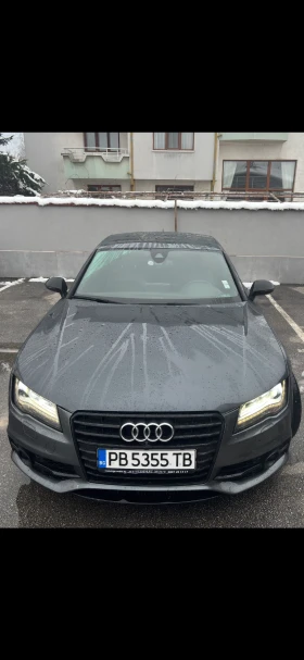 Audi A7 3.0 BiTDI 313 к.с 3xS-Line 8ZF SoftClose Alcantara, снимка 1