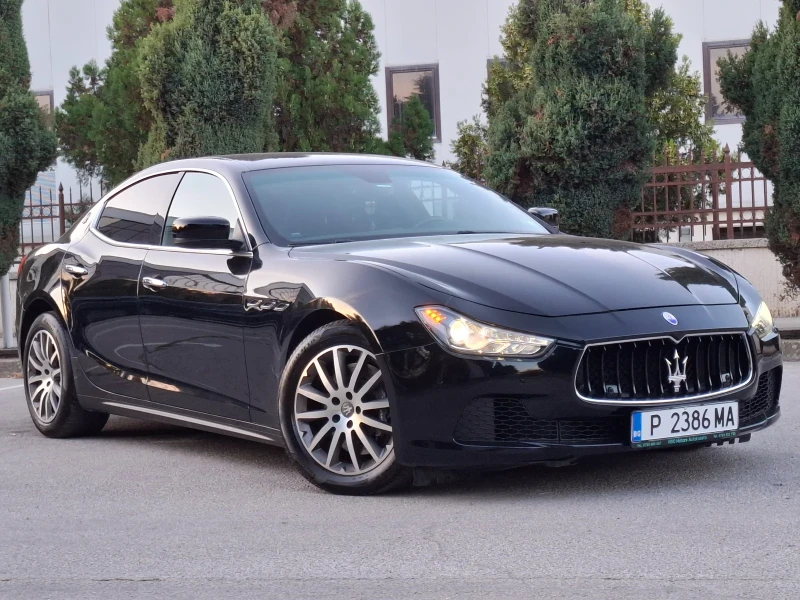 Maserati Ghibli 3.0D * КЛИМАТРОНИК * КОЖА * EURO 5 * ЛИЗИНГ * , снимка 3 - Автомобили и джипове - 51644851