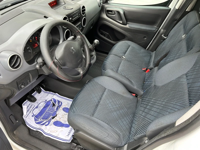 Peugeot Partner 1.6HDi/90 K.C./КЛИМАТИК / 3 МЕСТА, снимка 9 - Автомобили и джипове - 53057044