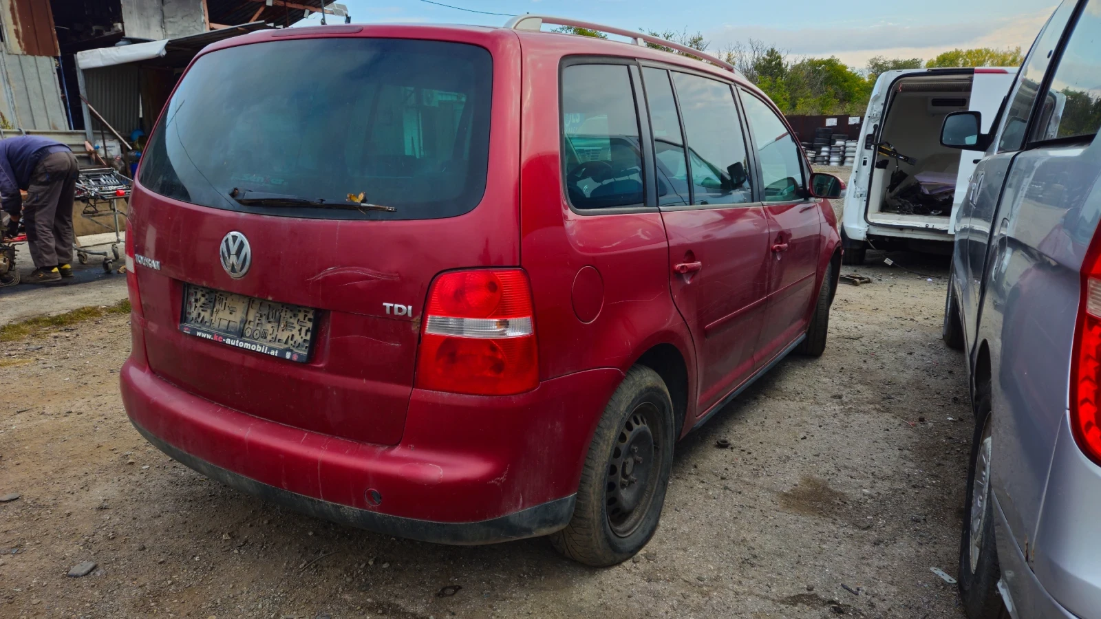 VW Touran 1.9tdi/на части  - изображение 3