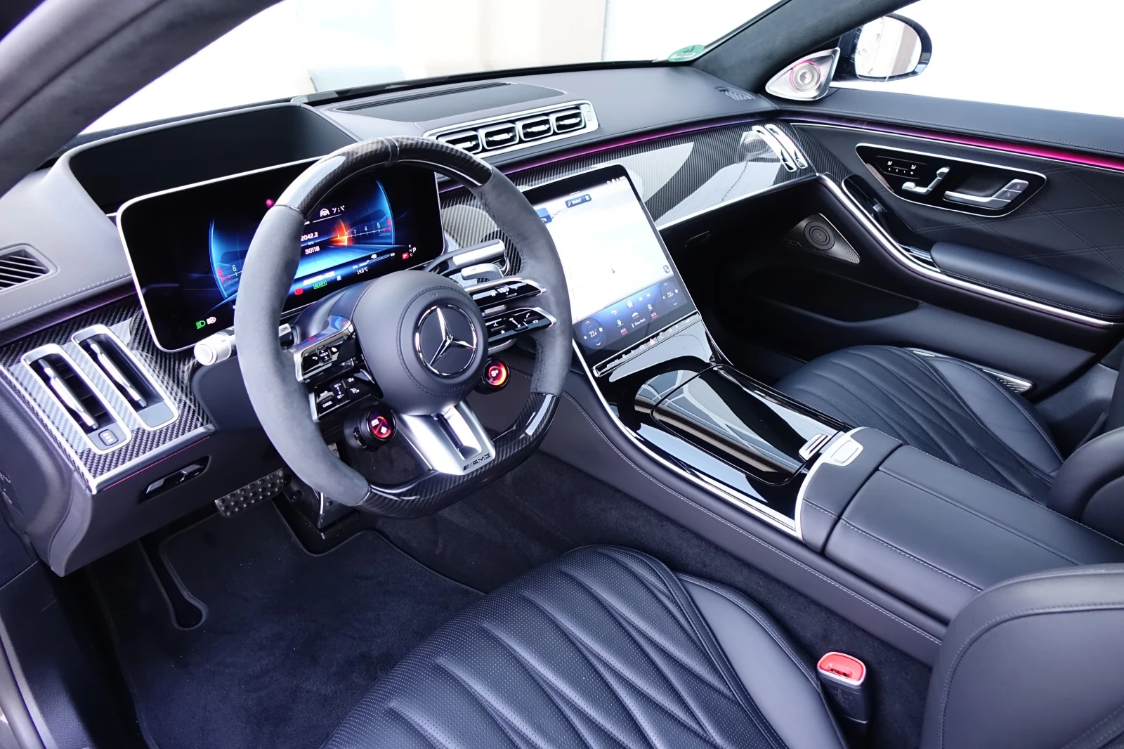Mercedes-Benz S 63 AMG 63E AMG L* E PERFORMANCE* CARBON* EXCLUSIVE*  | Mobile.bg   10
