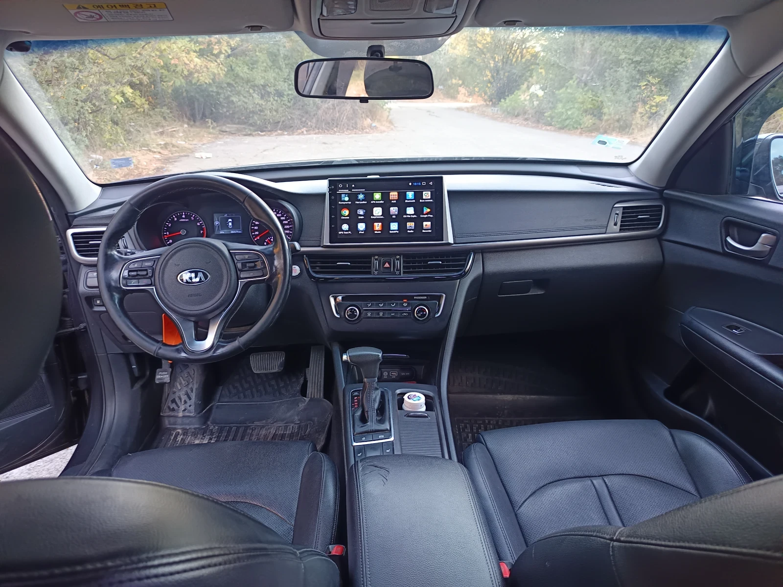 Kia K5 Уникат!ГАЗ, Автоматик, реални килиметри, снимка 11 - Автомобили и джипове - 56265527
