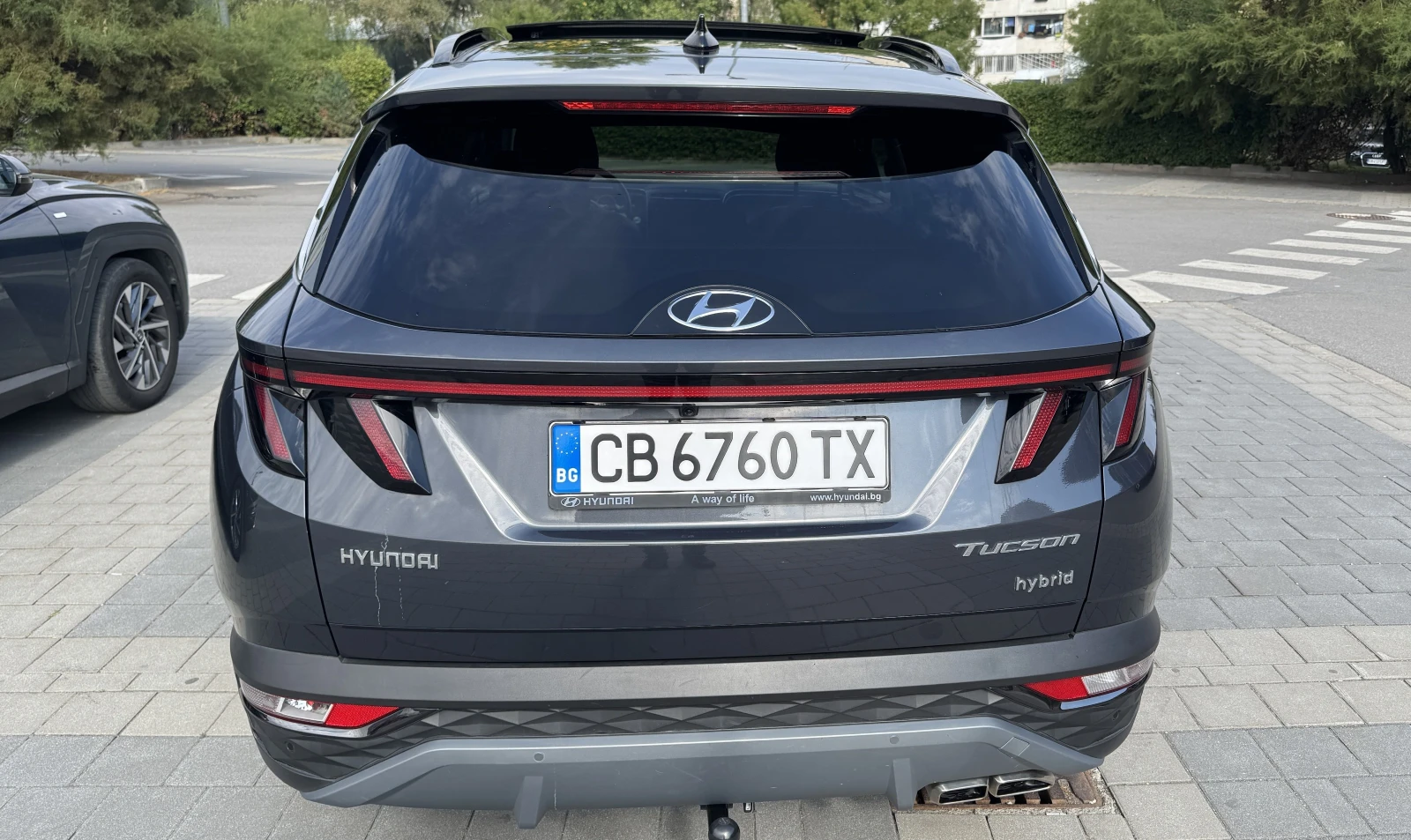 Hyundai Tucson 1.6 T-GDI - Hybrid 4WD 6AT 4х4, снимка 5 - Автомобили и джипове - 56175684