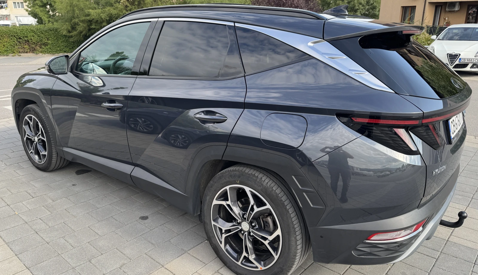 Hyundai Tucson 1.6 T-GDI - Hybrid 4WD 6AT 4х4, снимка 2 - Автомобили и джипове - 56175684