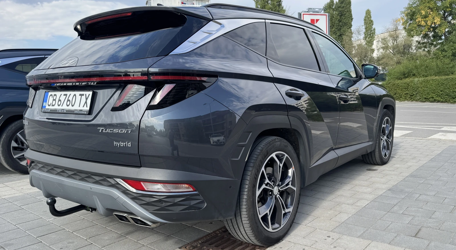 Hyundai Tucson 1.6 T-GDI - Hybrid 4WD 6AT 4х4, снимка 3 - Автомобили и джипове - 56175684