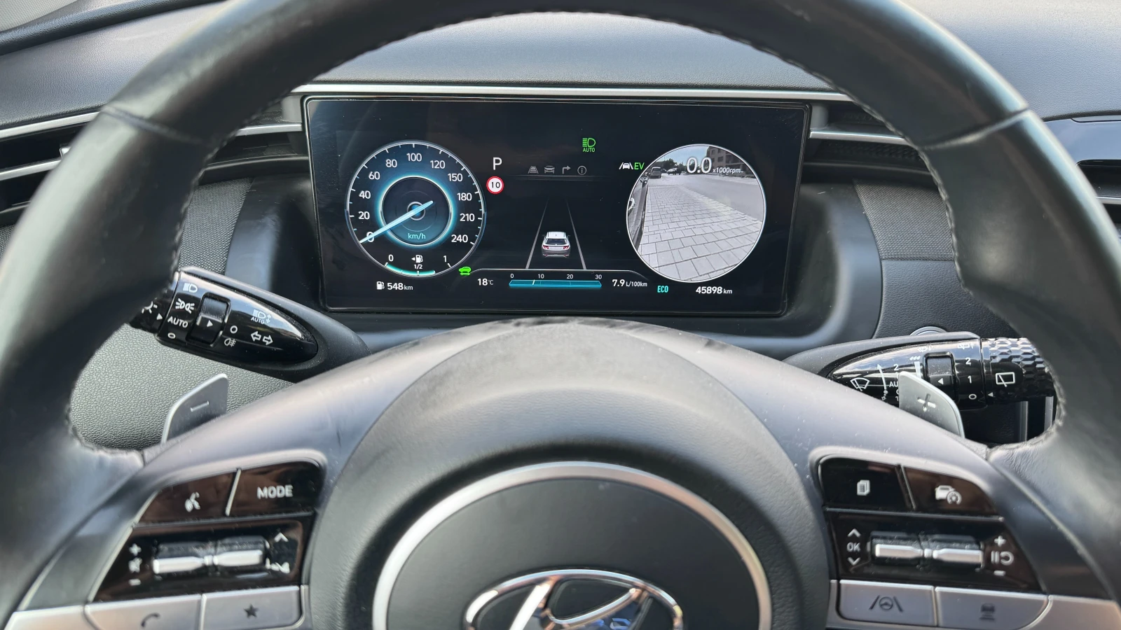 Hyundai Tucson 1.6 T-GDI - Hybrid 4WD 6AT 4х4, снимка 7 - Автомобили и джипове - 56175684