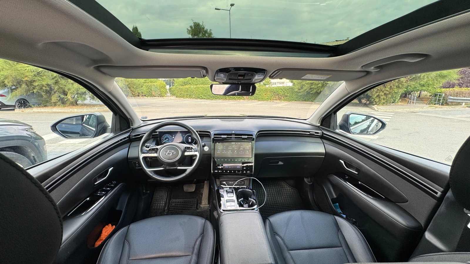 Hyundai Tucson 1.6 T-GDI - Hybrid 4WD 6AT 4х4, снимка 14 - Автомобили и джипове - 56175684