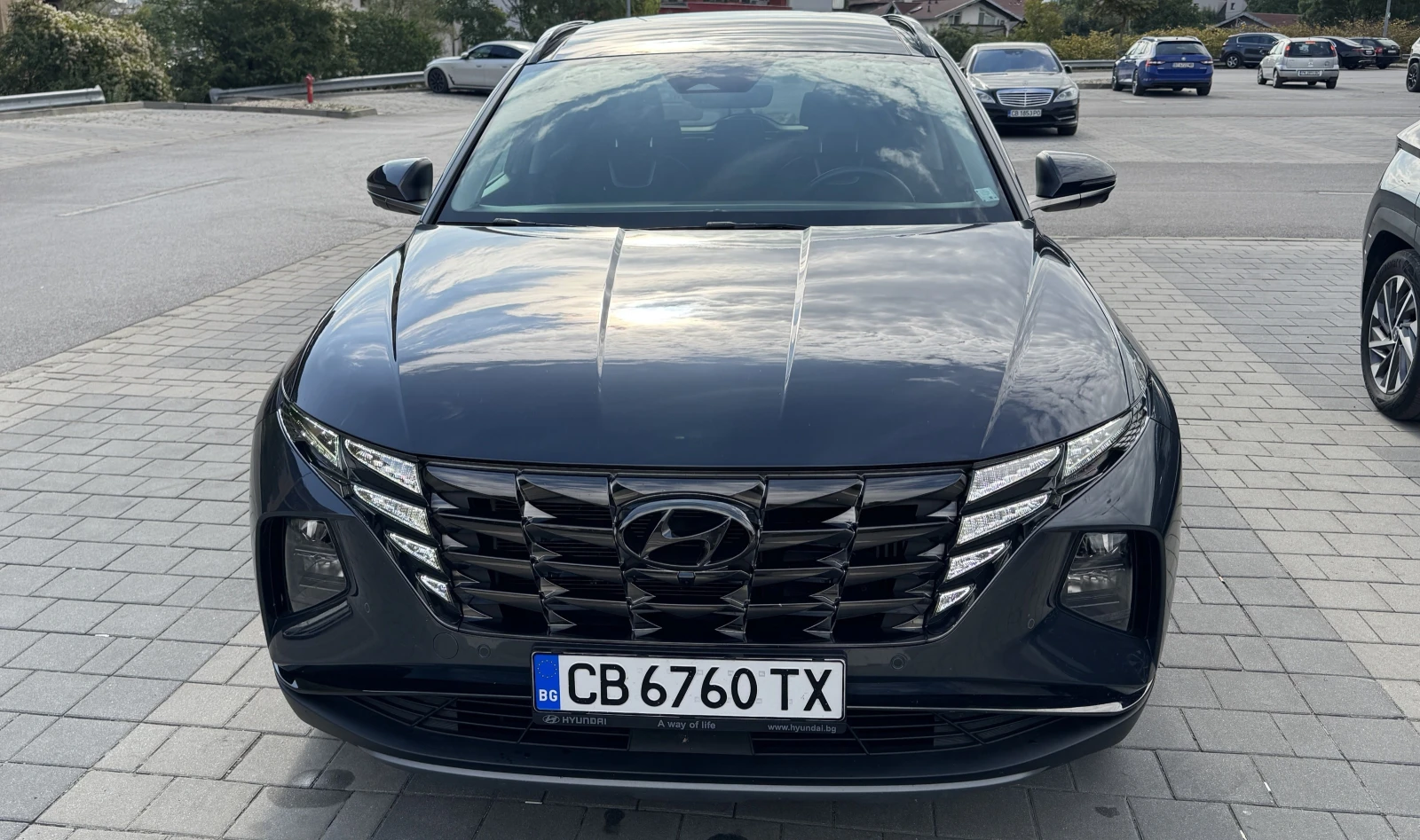 Hyundai Tucson 1.6 T-GDI - Hybrid 4WD 6AT 4х4, снимка 4 - Автомобили и джипове - 56175684