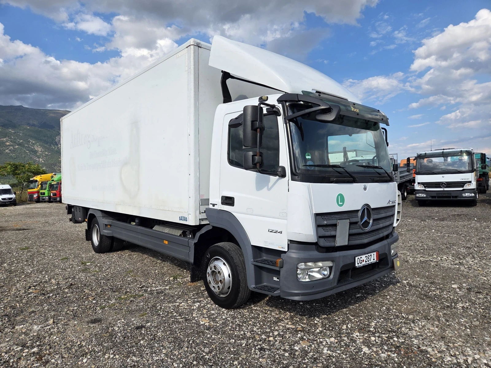 Mercedes-Benz Atego 1224, Падащ борд, Климатик - изображение 7