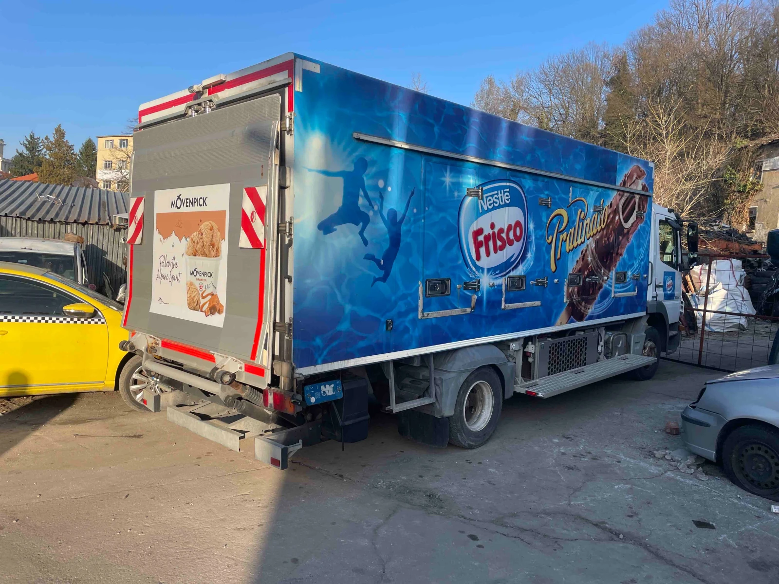 Mercedes-Benz Atego Падащ Борд, снимка 4 - Камиони - 53900712